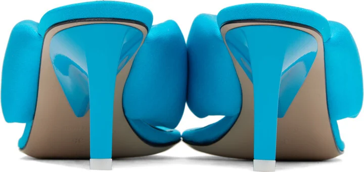 The Attico Blue Rem Heeled Sandals - Image 2