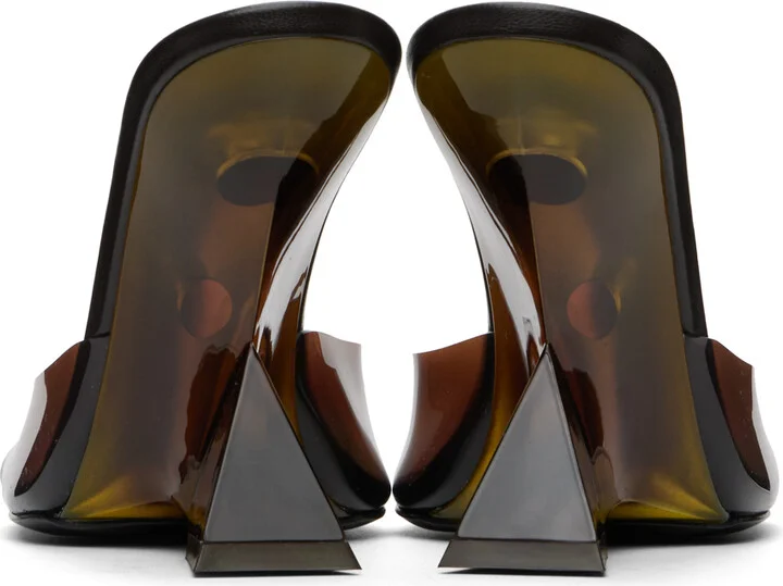 The Attico Brown Cheope Mules - Image 2