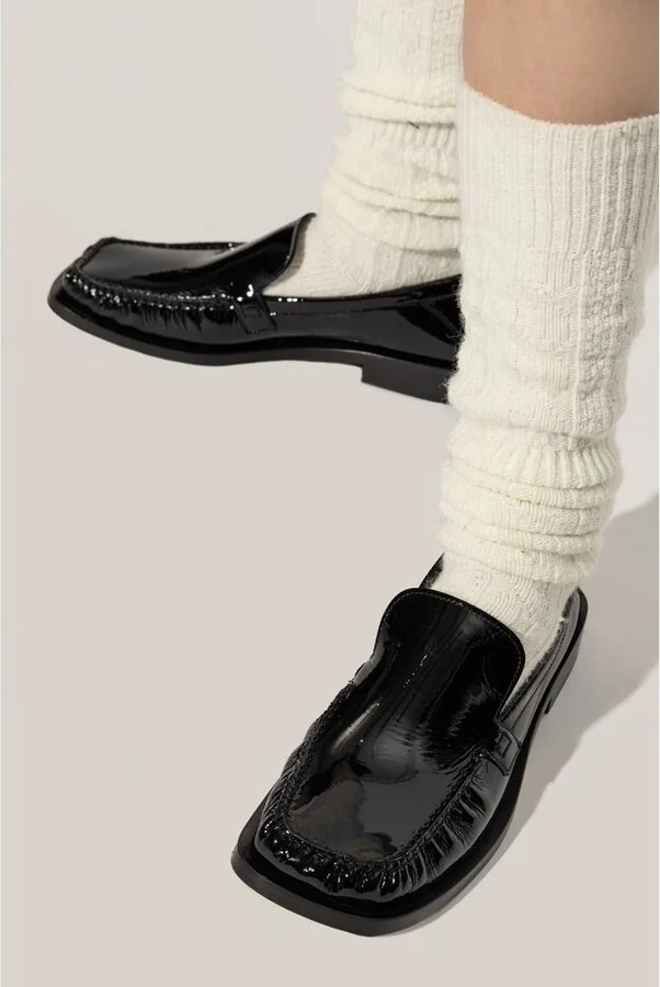 The Attico Charles Leather Loafers 20Mm - Image 2