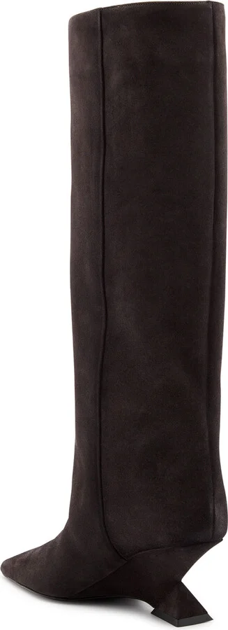 The Attico Cheope 60 Suede Knee-high Boots - Image 2