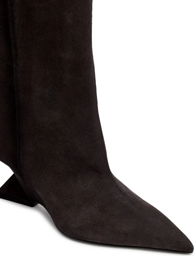The Attico Cheope 60 Suede Knee-high Boots - Image 4