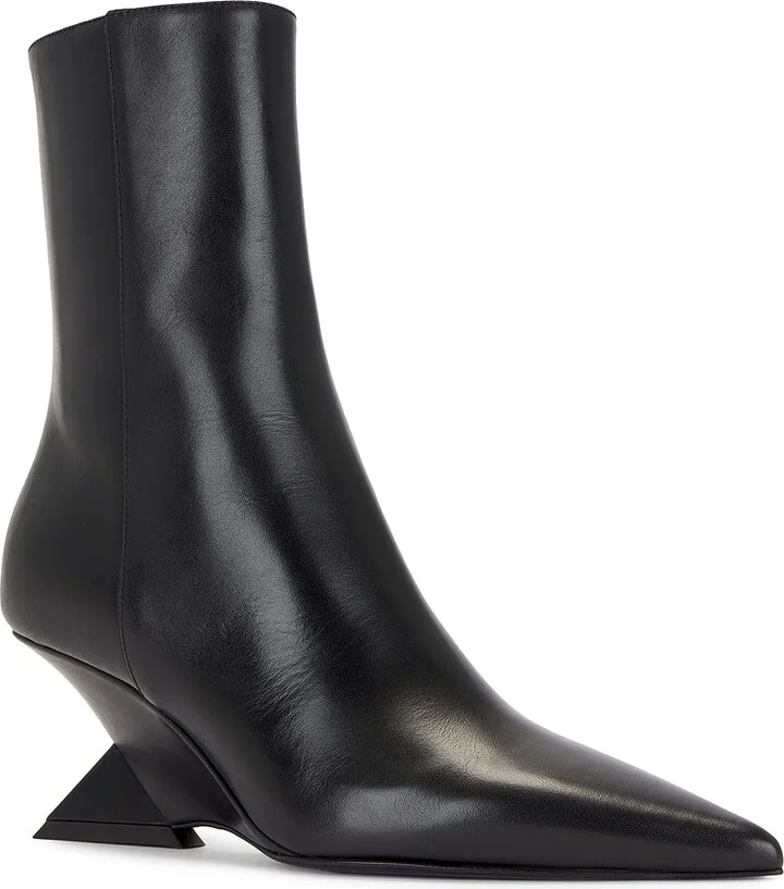THE ATTICO Cheope Ankle Boot in Black - Image 2