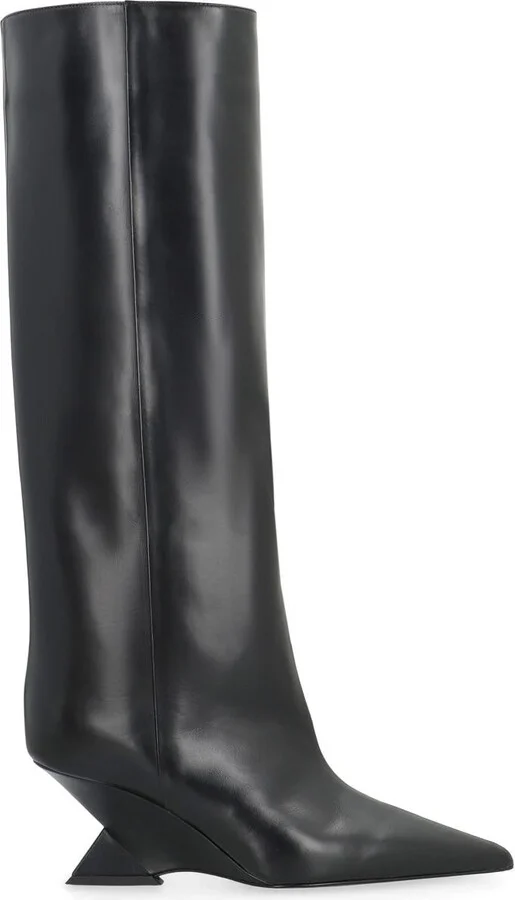 The Attico Cheope Leather Boots - Image 2
