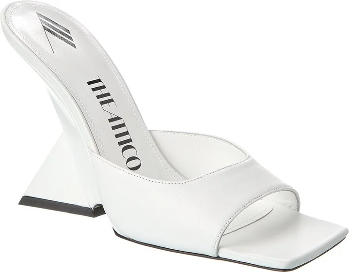The Attico Cheope Leather Mule