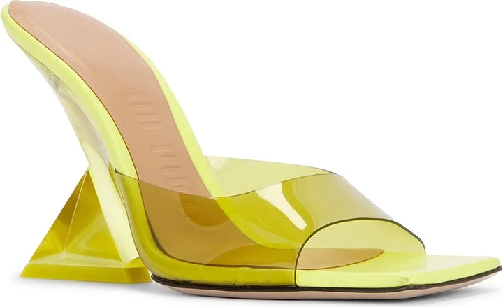 THE ATTICO Cheope Mule in Lime - Image 2