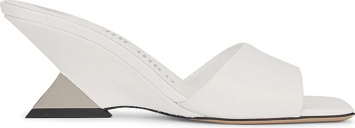 THE ATTICO Cheope Mule in White