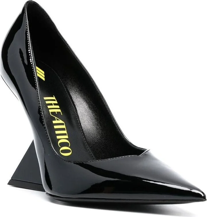 The Attico Cheope Patent Nappa Pump 105Mm Shoes - Image 2