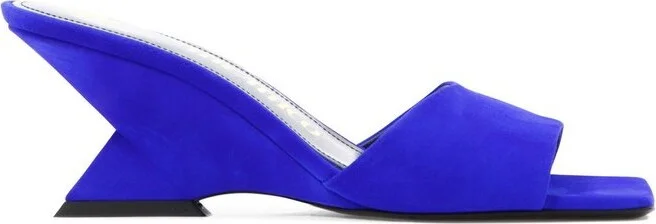 The Attico Cheope Square Toe Slip-On Mules