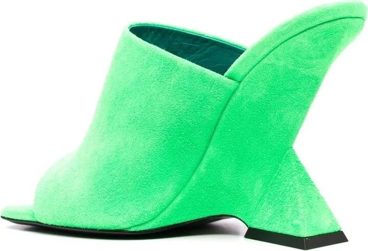 The Attico Cheope Suede Mules - Image 3