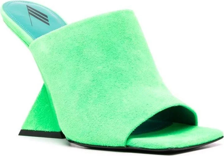 The Attico Cheope Suede Mules - Image 4