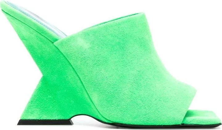The Attico Cheope Suede Mules - Image 5