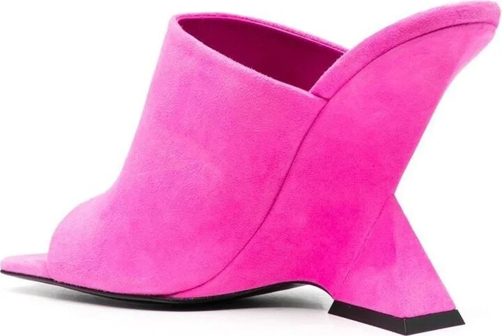 The Attico Cheope Suede Mules - Image 2