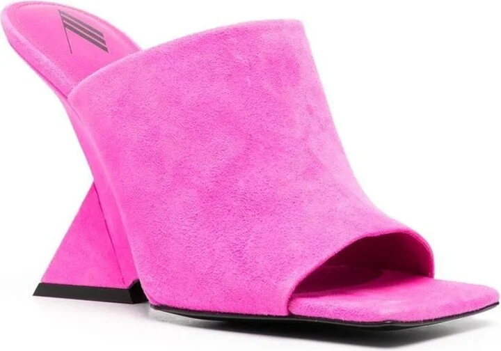 The Attico Cheope Suede Mules - Image 4