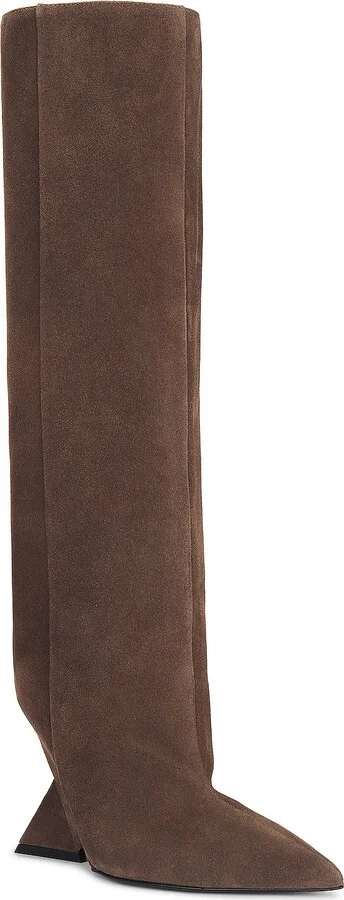 THE ATTICO Cheope Tube Boot in Taupe - Image 2