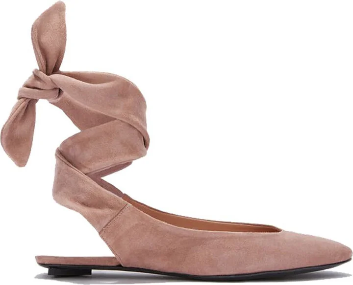 The Attico Cloe Ballerina Shoes