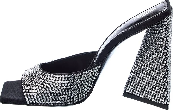 The Attico Devon 115 Satin Sandal - Image 2