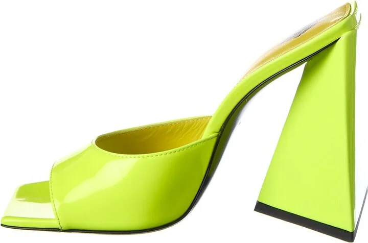 The Attico Devon Leather Sandal - Image 2