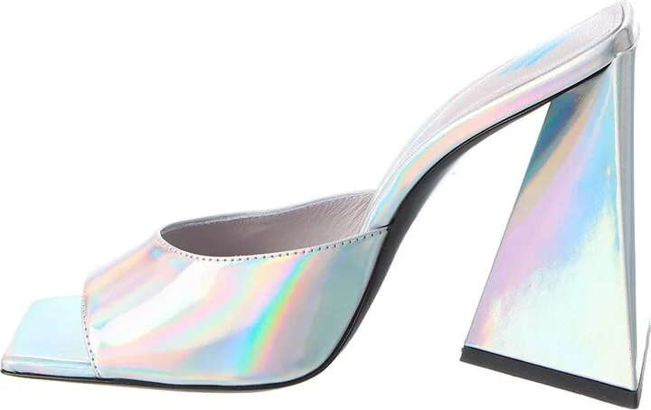 The Attico Devon Leather Sandal - Image 2
