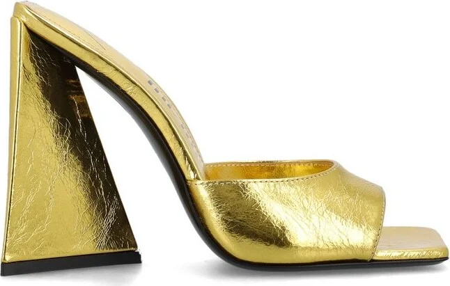 The Attico Devon Metallic Mules