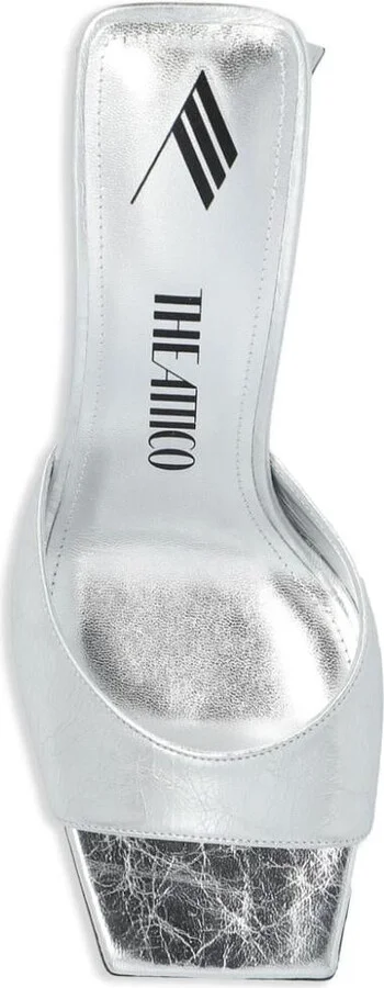 The Attico Devon Mini Leather Mules - Image 2