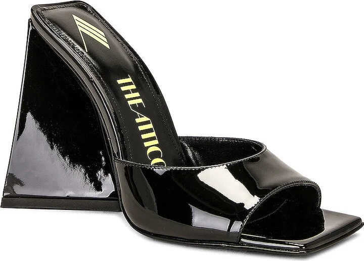THE ATTICO Devon Mule in Black - Image 2