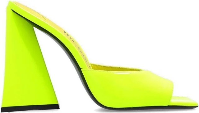 The Attico Devon Slip-On Square-Toe Mules