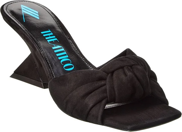 The Attico Duse Suede Sandal