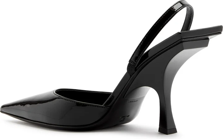 The Attico Ester 95 Patent Leather Slingback Mules - Image 2