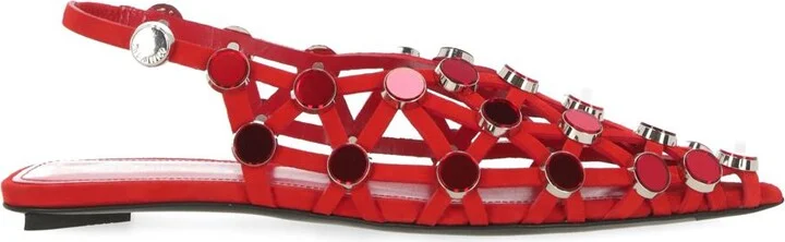 The Attico Flat Shoes