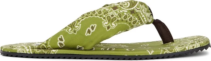 THE ATTICO Flip Flop Sandal in Green