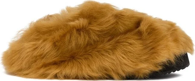 The Attico Fluffy Mini Robin Mules