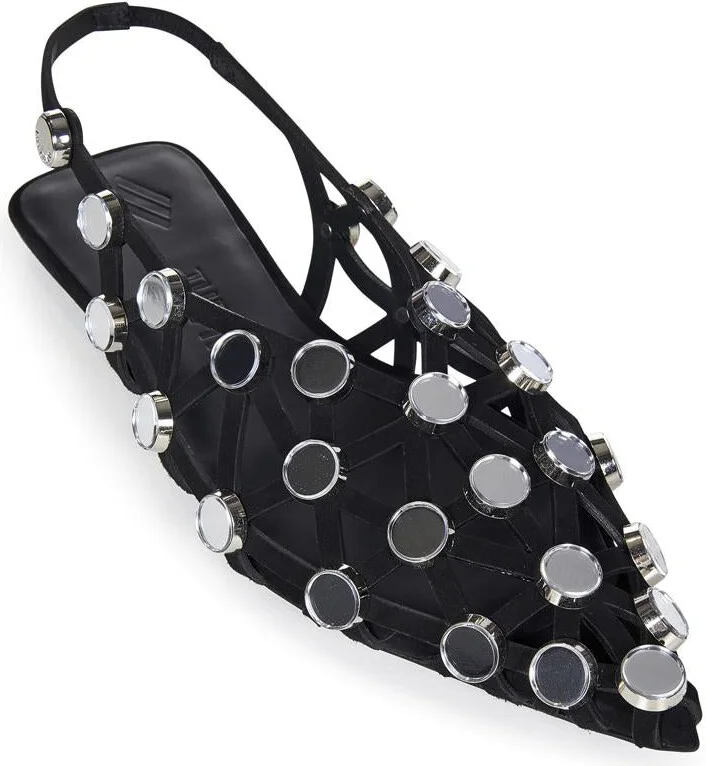 The Attico "Grid" Ballet Shoes - Image 4