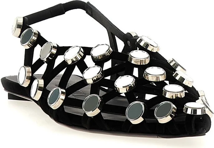 The Attico 'Grid' Slingback - Image 2