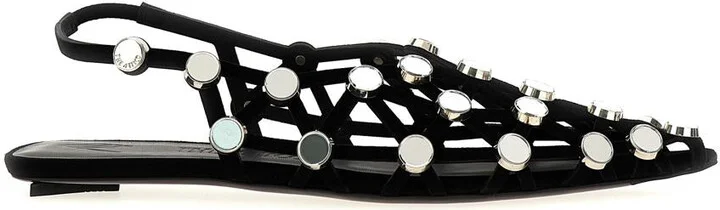 The Attico 'Grid' Slingback