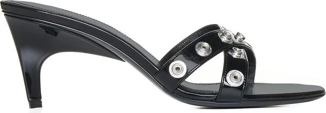 The Attico Heeled Slip-On Sandals
