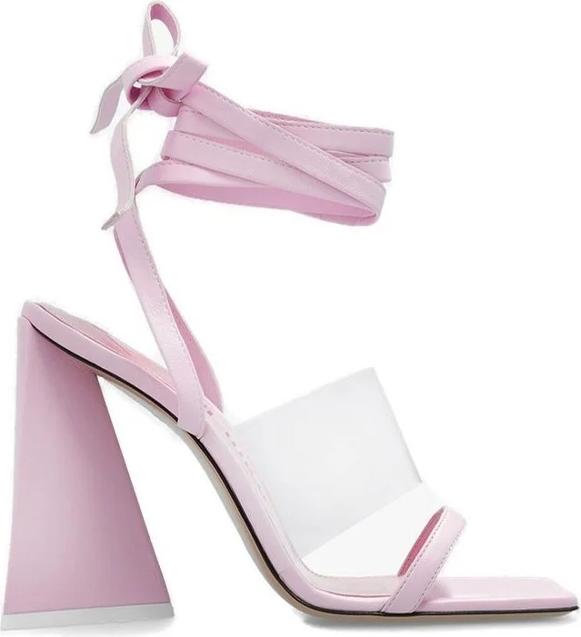 The Attico Isa Lace-Up Sandals