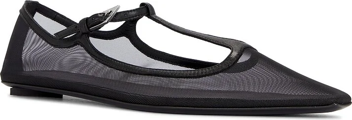 THE ATTICO Juno Ballerina Flat in Black - Image 2