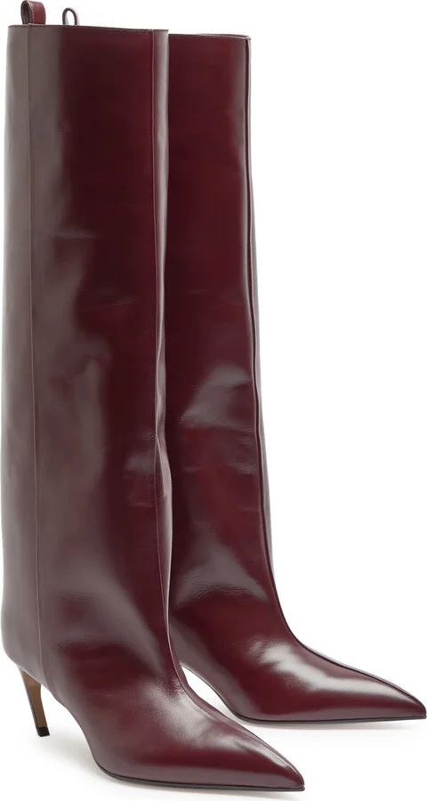 The Attico Lea 65 Leather Knee-high Boots - Image 3