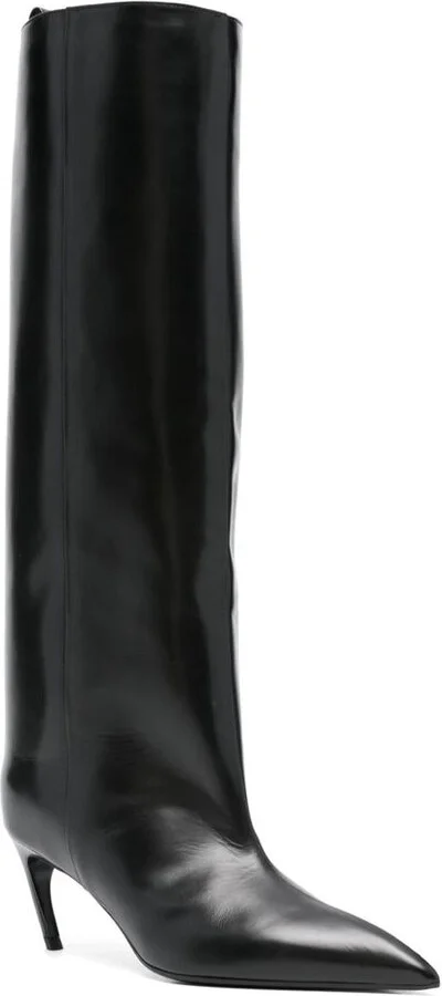 The Attico Lea Leather Boots - Image 4