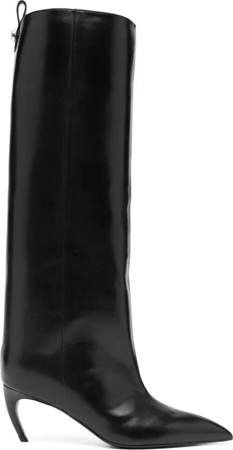 The Attico Lea Leather Boots