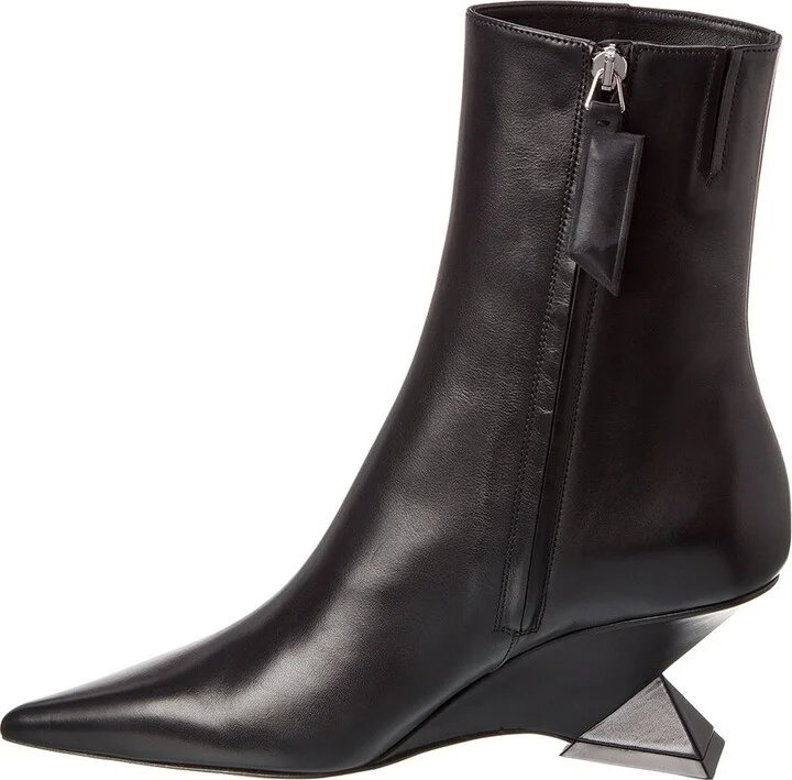 The Attico Leather Bootie - Image 2
