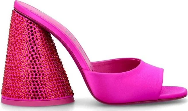 The Attico Luz Chunky Heel Mule