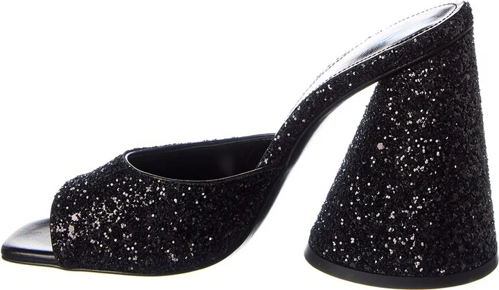 The Attico Luz Leather Sandal - Image 2