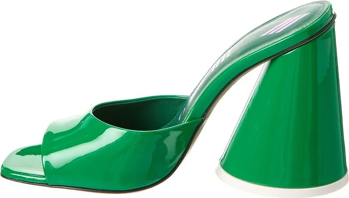 The Attico Luz Leather Sandal - Image 2