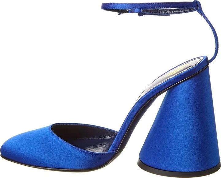 The Attico Luz Satin Slingback Pump - Image 2