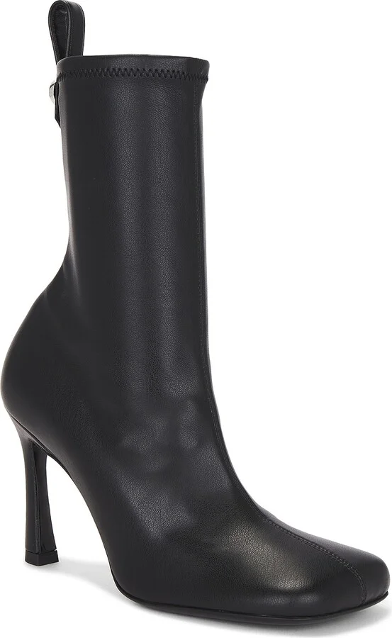 THE ATTICO Mia 95mm Ankle Boot in Black - Image 2