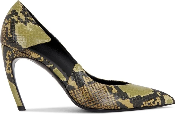 THE ATTICO Mia Pump in Olive