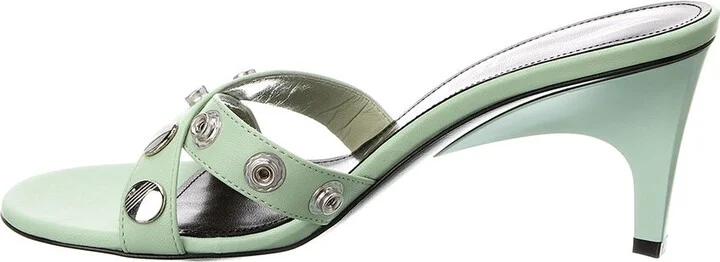 The Attico Mini Devon Leather Sandal - Image 2