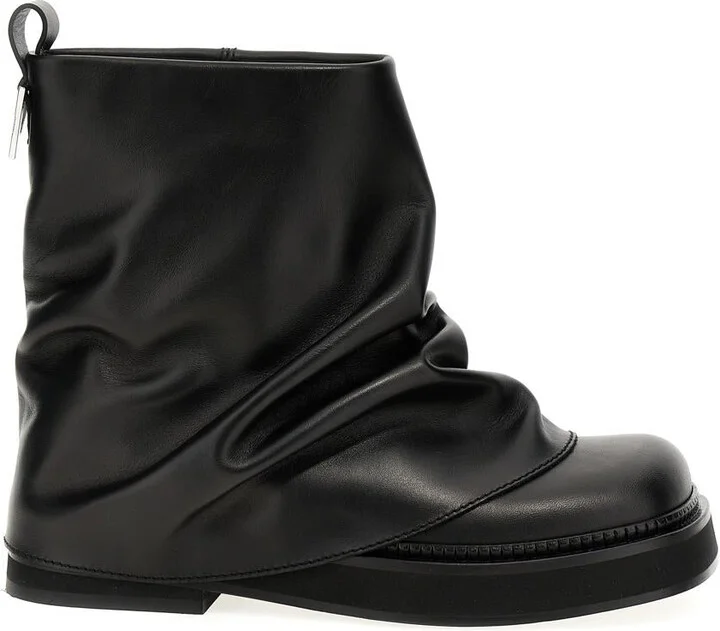 The Attico 'Mini Robin Combat' Ankle Boots