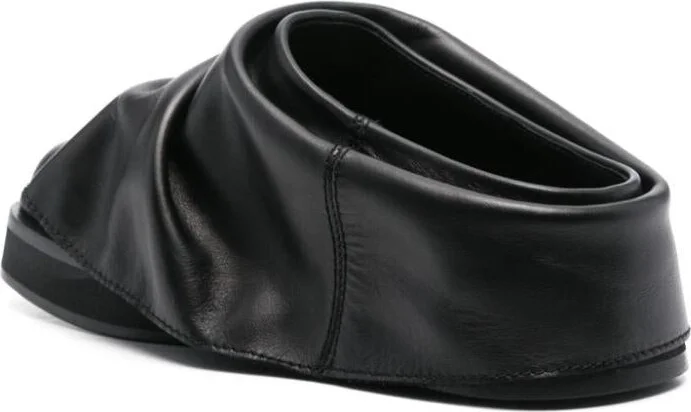 The Attico Mini Robin Leather Mules - Image 2